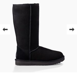Classic Tall II Black Ugg Boots